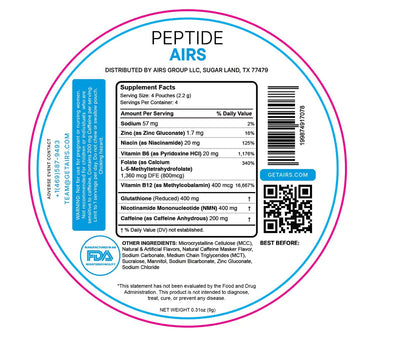 Air Peptide Pouches
